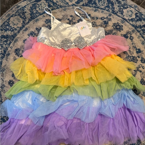 Other - Lola and the Boys Colorful Rainbow Kids dress